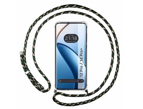 Funda Dorado para Realme 12 Pro 5G / 12 Pro Plus 5G TUMUNDOSMARTPHONE Silicona Verde