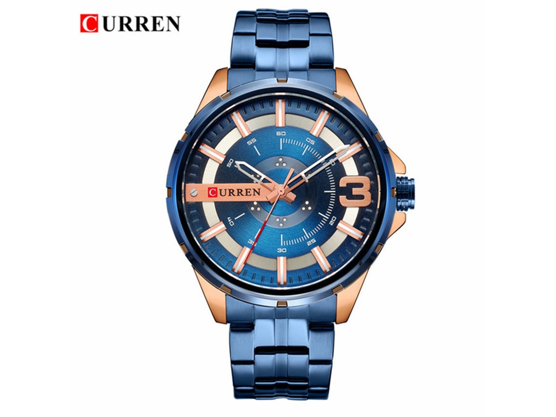 Reloj De Cuarzo Resistente Al Agua, Reloj Con Correa De Acero Delgada, Reloj De Moda Para Hombre.