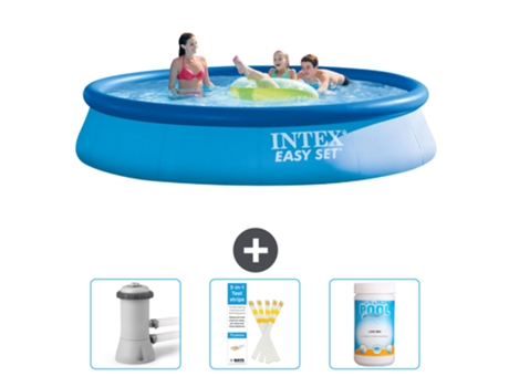 Piscina Insuflável INTEX 28143NP-CB73 (7290 L - 396x84cm)