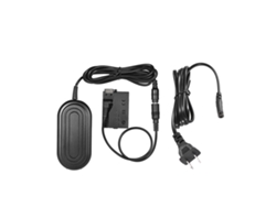 Adaptador de batería falsa Lp-e8 y fuente de alimentación de CA Ack-e8 para cámaras Canon 700d/rebel T5i