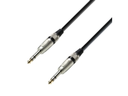 Cable de audio K3bvv0150 1,5 m Jack/jack ADAM HALL