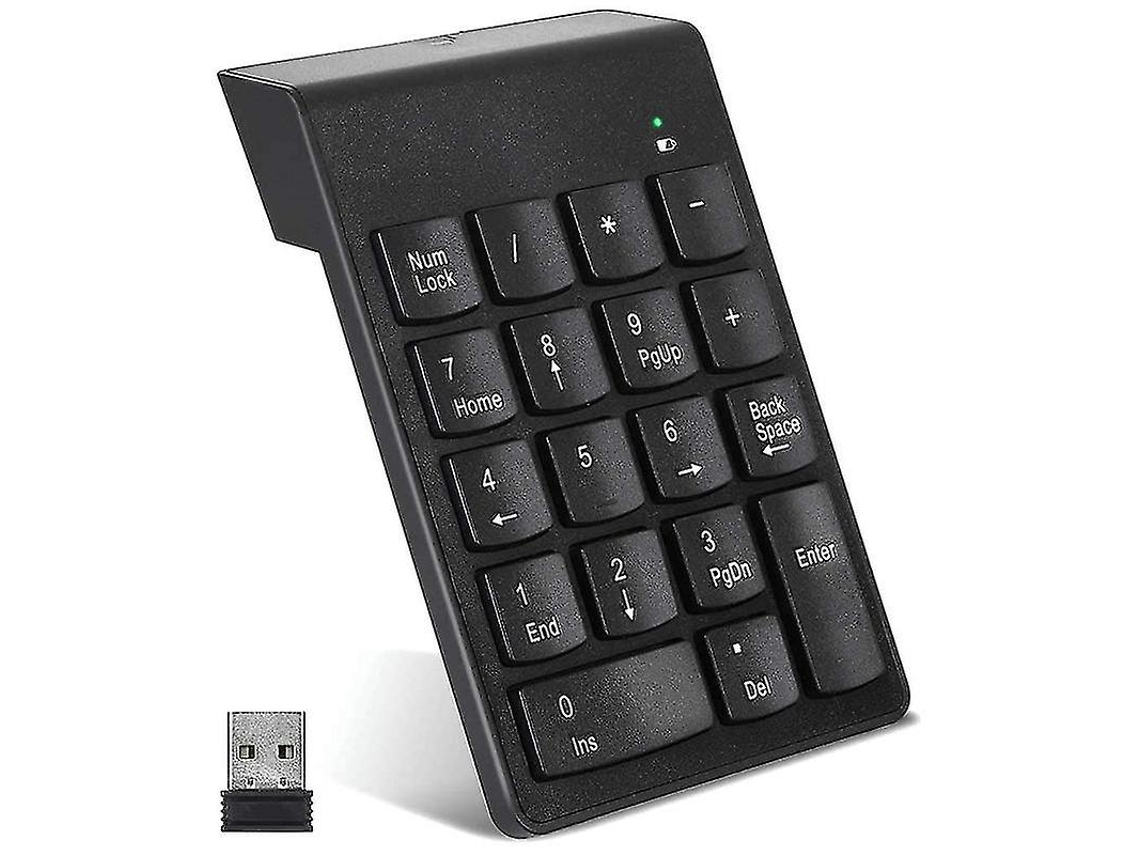 Teclado numérico inalámbrico Everley891 de 18 teclas