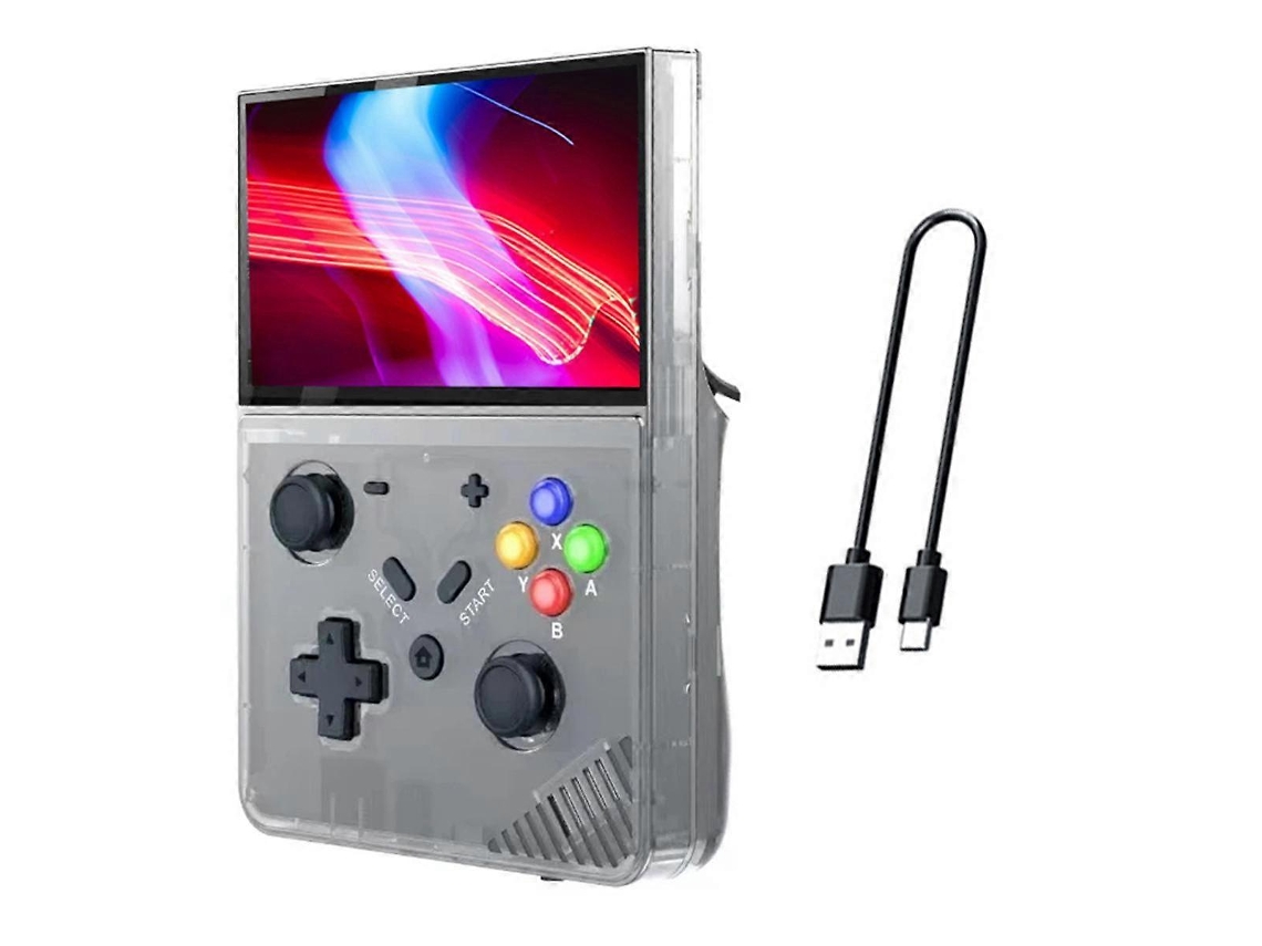 R43 Pro Consola De Juegos Portátil 64g 4.3 Pulgadas 4k Hd Consola De Juegos Retro Linux Sys Para Psp Ps1 N64 B