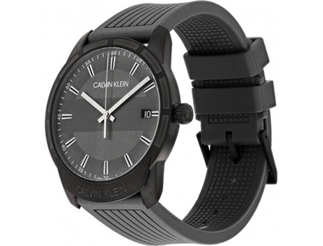 Reloj CALVIN KLEIN Hombre (Silicona - Negro)