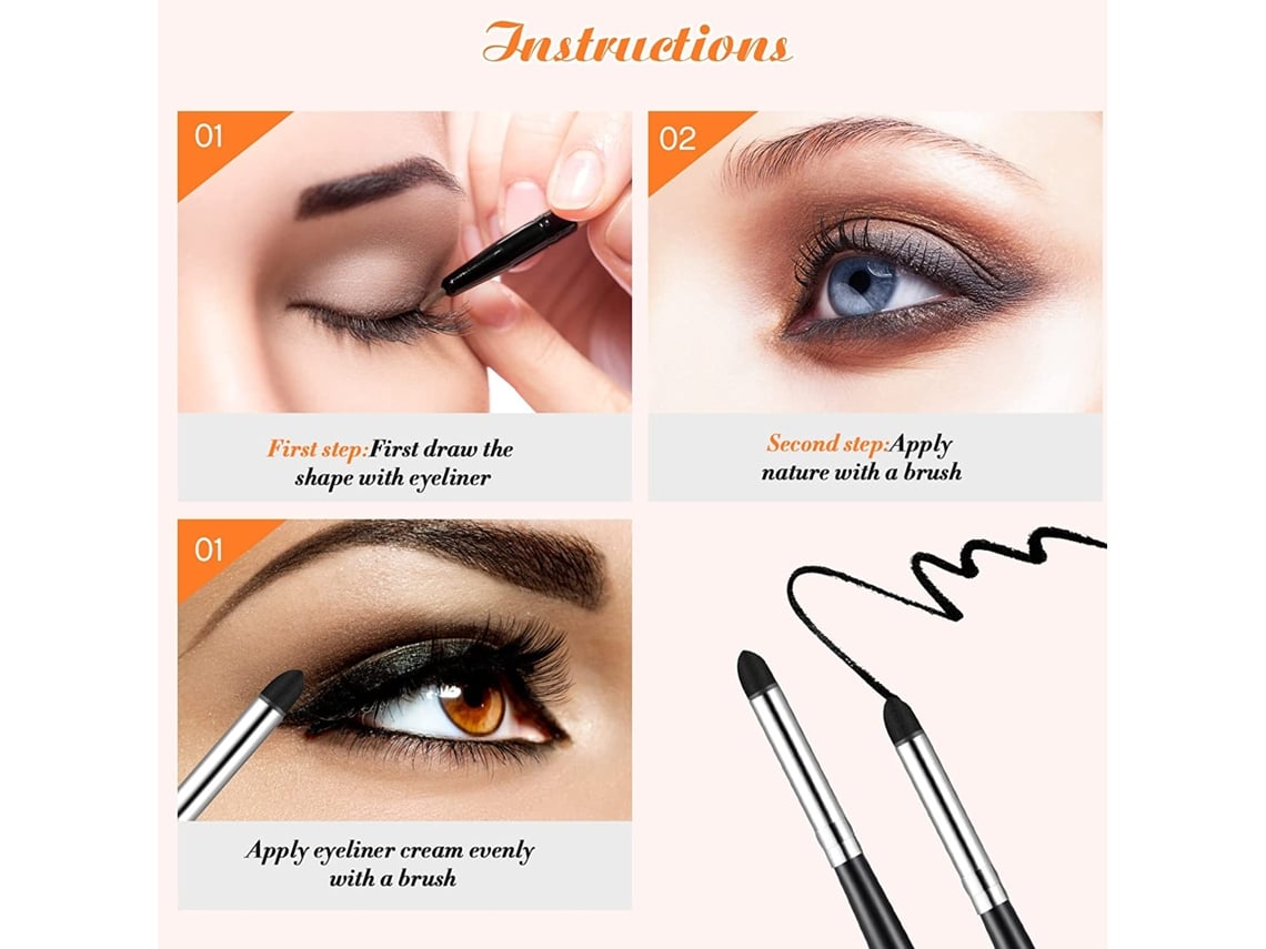 Brocha Para Sombra De Ojos, Juego De Brochas De Maquillaje