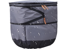 Tela protectora impermeable para cesta de forro polar, protección elástica, para cursos, excursiones y parques, Gokoco Piqué