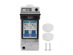 Veloriskku-disyuntor Mcb De 2 Polos Caja De Distribución Impermeable 6a-32a