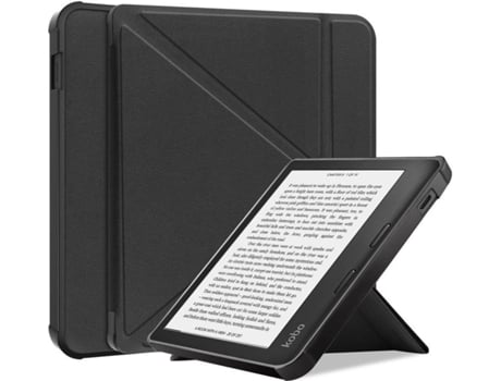 Carcasa Tablet HFS-HOUSE Auto Wake/Sleep (Kobo Libra 2 - 7'' - Negro)
