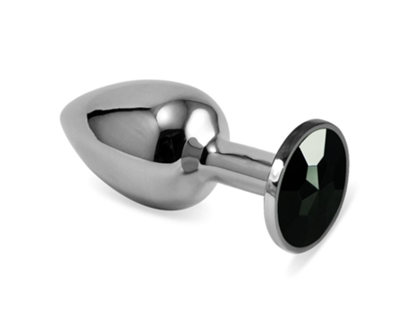 Plug Anal En Espiral Rosebud Con Joya Negro LOVETOY
