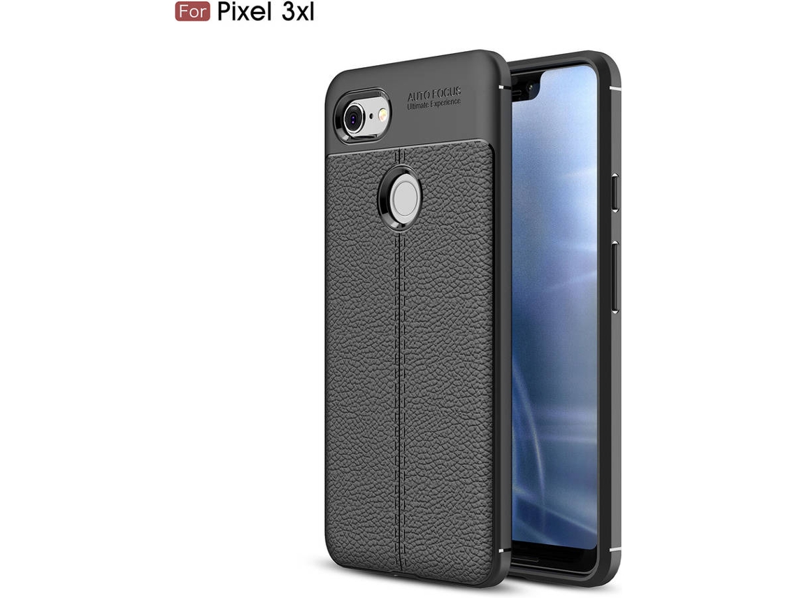 Carcasa Google Pixel 3xl Rugged Leather Negro