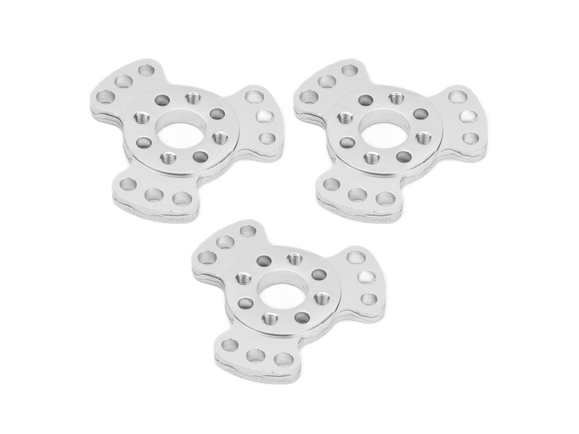 3 Piezas Adaptador De Rueda Placa Separadora De Cubo Omnidireccional Accesorios Robot Inteligente Para Andymark