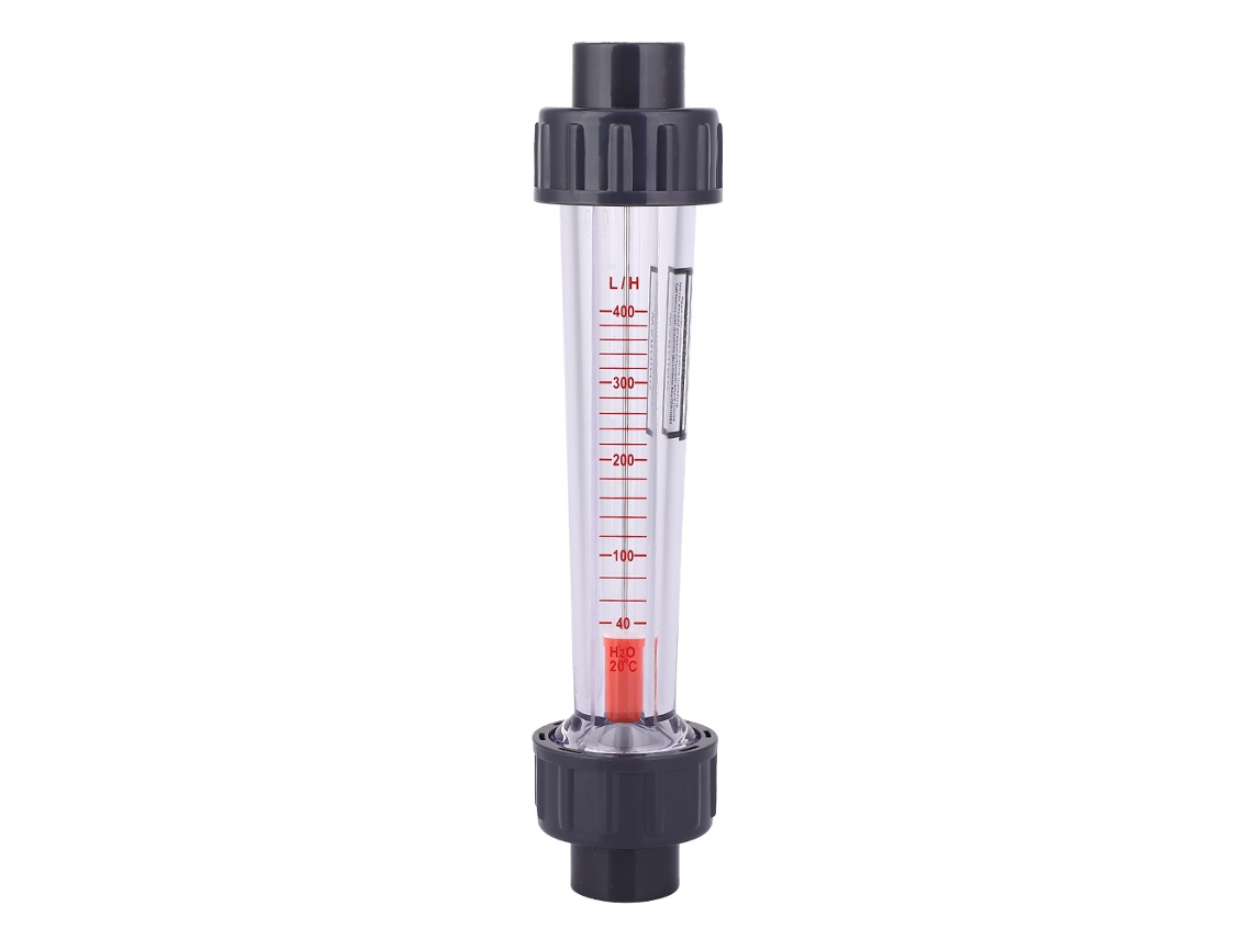 2026velora-medidor De Flujo De Tubería Plástica Lzb-15(d) Medidor De Caudal Líquido Precisión Alta Resistente A Ácidos Y Alcalis 40-400l/h