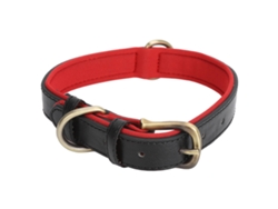 Coleira Para Cães De Couro Pu Anti Perda Com Tecido Neoprene Respirável Para Cães Médios E Grandes
