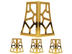 Juego De Muebles De 4 Piezas Para Soporte De Sofá, Cómoda Y Mesa.