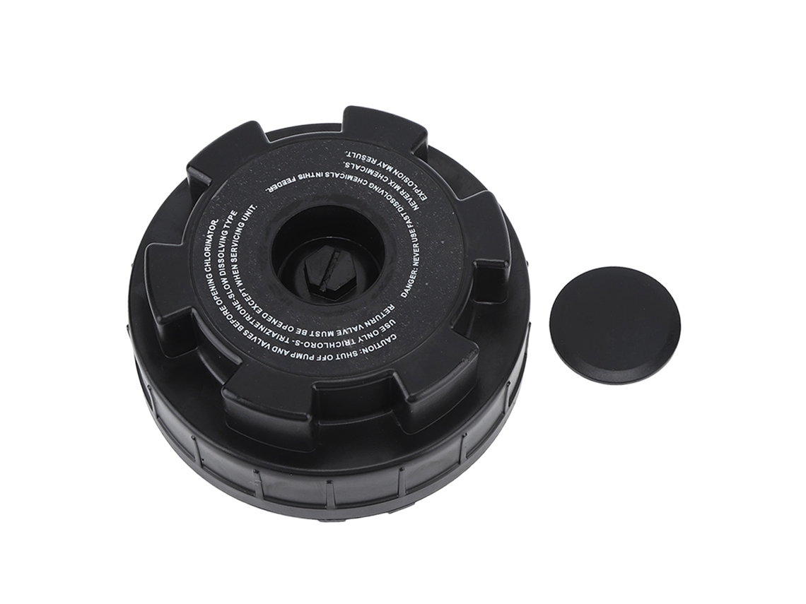 Tapa superior para el alimentador automático de clorador Cl220 ABS Tapa de clorador para reemplazo