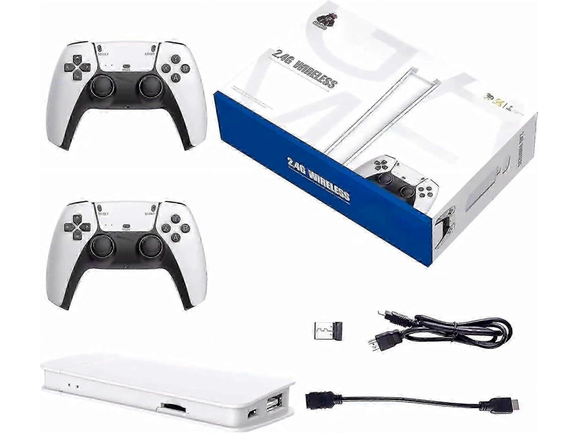 M15 Pro Retro Video Game Console 2 Wireless Controllers 64gb 20000 Games 3d Hd Tv Ps1 Emulators Hdmi 4k Arcade Games