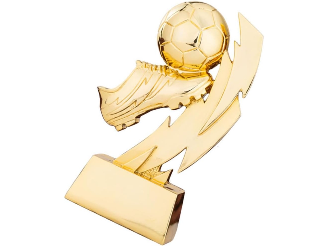 Trofeo De Fútbol De Resina Dorada Para Niños Y Niñas, Decoración Del Hogar, Premio Escolar/empresarial