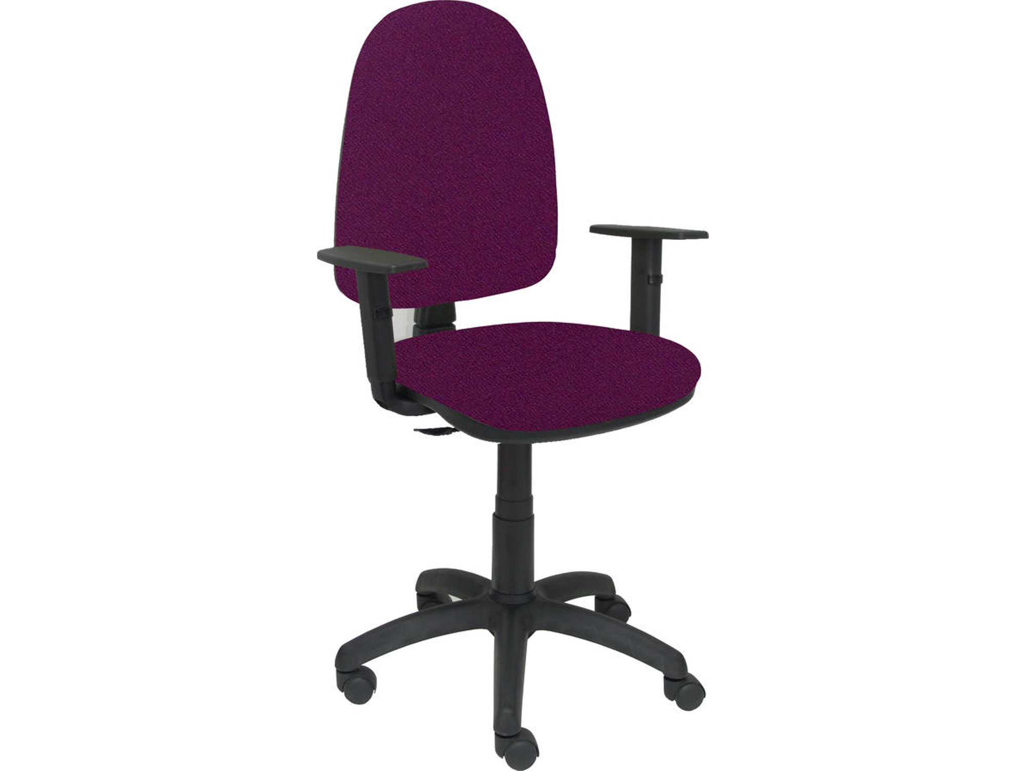 Silla de Escritorio Operativa PYC Ayna Morado BA (Brazos Ajustables - Tejido)