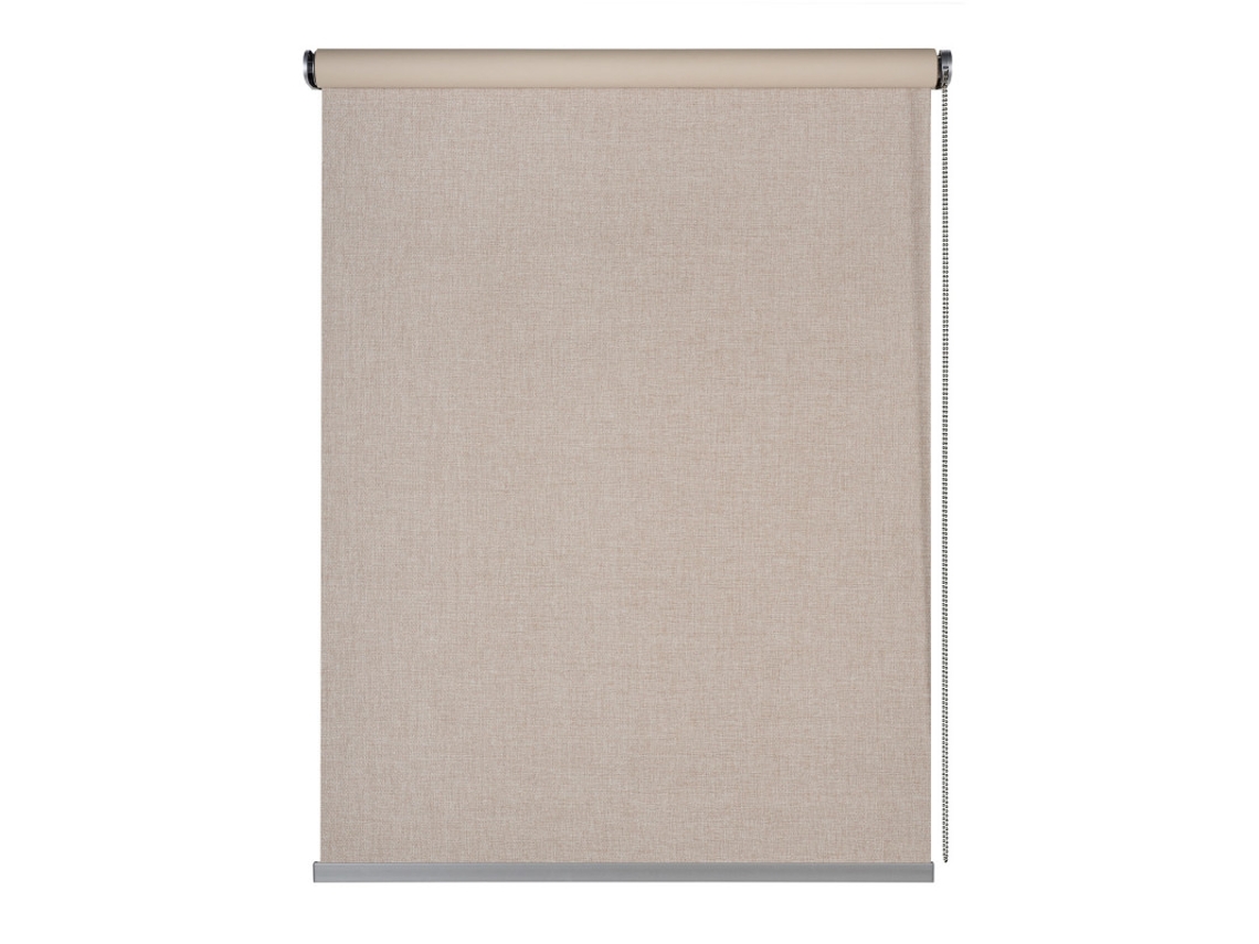 Estor Opaco Estores enrollables Blackout Premium con acabados en aluminio Beige 160 x 250 cm