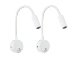 Aplique De Pared Led De 2 Piezas, Luz Blanca Cálida, Luminaria De Pared