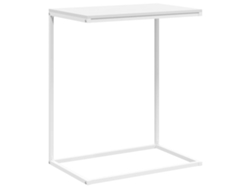 Mesa de centro de madera blanca MAISON EXCLUSIVE (55x35x66 cm)