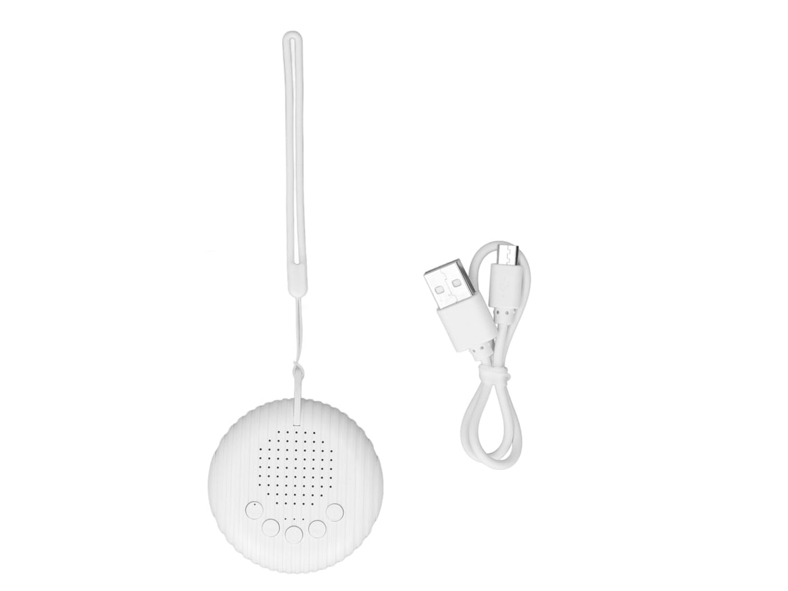 Máquina Portátil De Ruido Blanco Con 10 Sonidos Relajantes Y Música De Cuna Para Dormir.