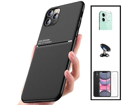 Carcasa + Protector + Soporte iphone 13 Pro Max PHONECARE Magnetic Lux Negro 87936