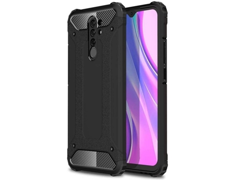 Carcasa Redmi 9 LMOBILE Anti Shock Negro