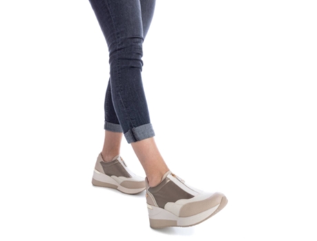 Zapatillas de Mujer XTI Deportiva Beige (36)