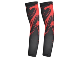2026-mangas De Brazo Deportivas Unisex Para Deporte Al Aire Libre, Transpirables, Protección Uv, Talla Xl, Color Negro Totem