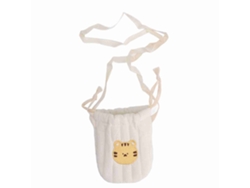 Bolso Pequeño Con Cordón Para Niña Con Bordado De Estampado De Leopardo. Bolso Para Fotografía.