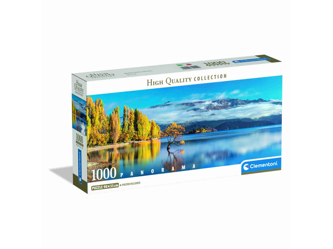 Rompecabezas Wanakas Golden Reflections de 1000 piezas Clementoni