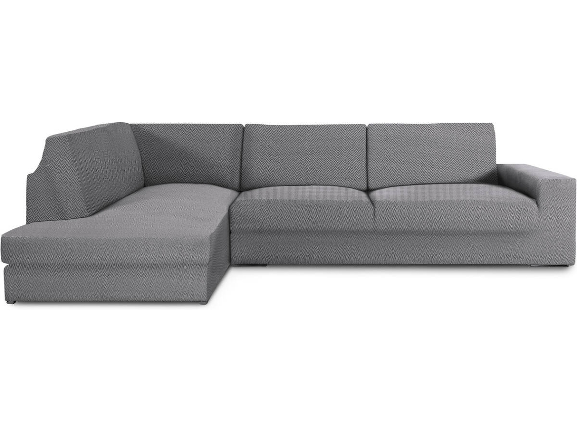 Funda de Chaise Longue Rinconera Izquierda EYSA Premium Jaz Tejido Multielástico (500 x 110 x 120 cm - Poliéster y Algodón - Gris)