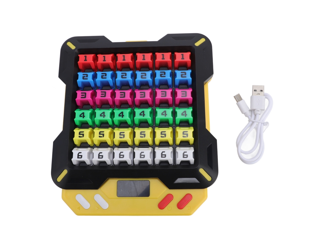 Jogo BJ Smart Sudoku - Brinquedo Educativo Portátil para Treinamento de Raciocínio, para Crianças e Adultos