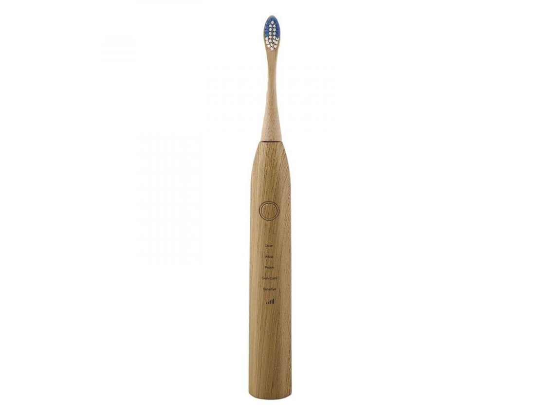 Cepillo de dientes eléctrico 2026 de bambú, ecológico, con cerdas de nailon inteligentes y protección UV, compatible con Philips.