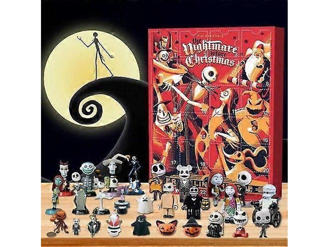 Calendario de Adviento de Navidad y Halloween con cuenta regresiva y juguete sorpresa, regalo de Navidad Ly Ebike