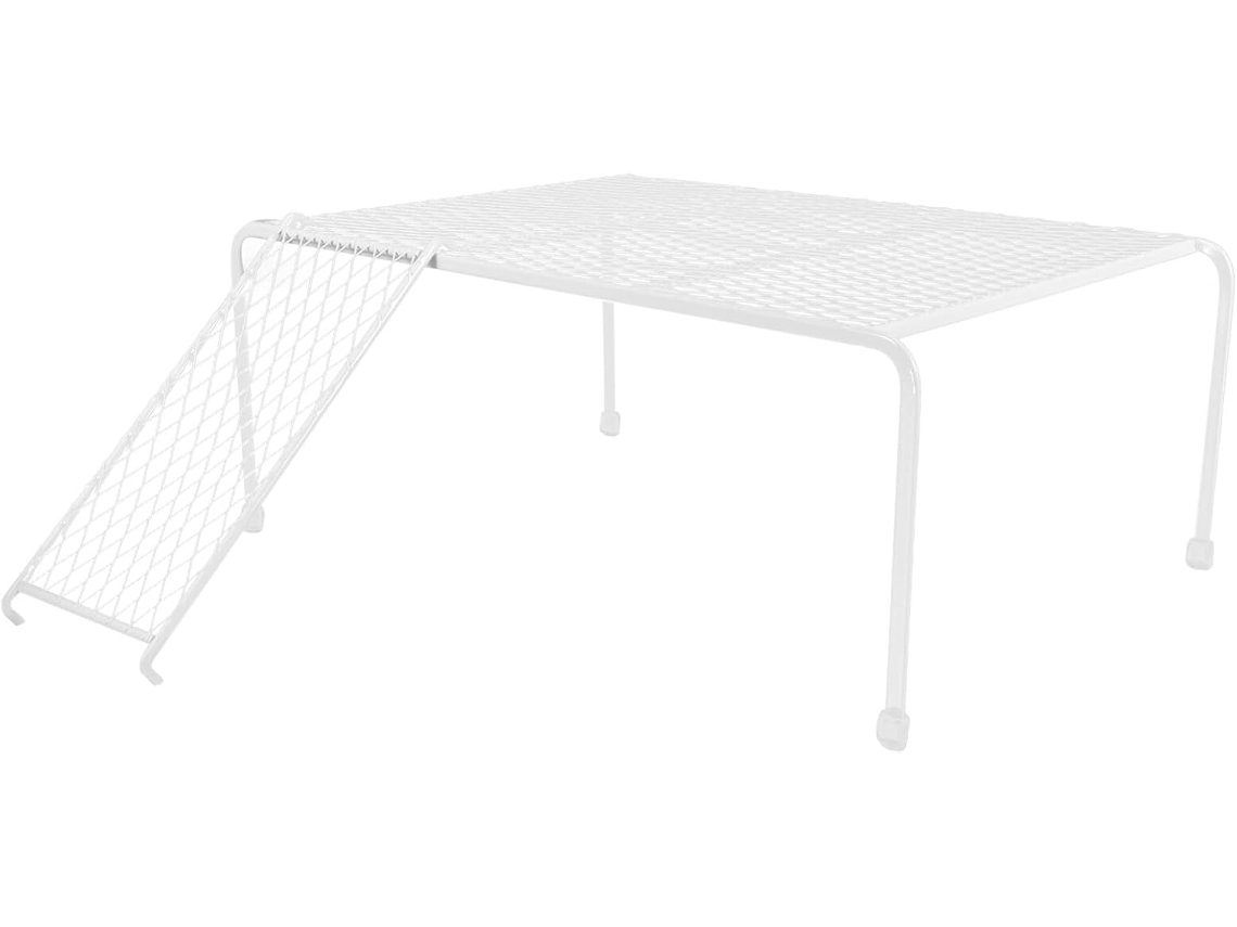 Plataforma Para Asar Pollos Rutin Con Escalera, Soporte Práctico Para La Actividad Y El Juego De Los Pollos, Grande, Blanca
