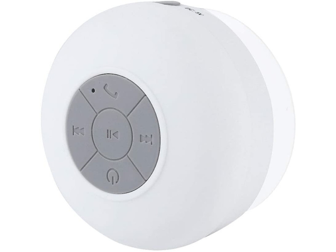 Altavoz Bluetooth inalámbrico portátil a prueba de agua Diseño especial con ventosa Micrófono incorporado Puede convertirse en un soporte para Yemaesre