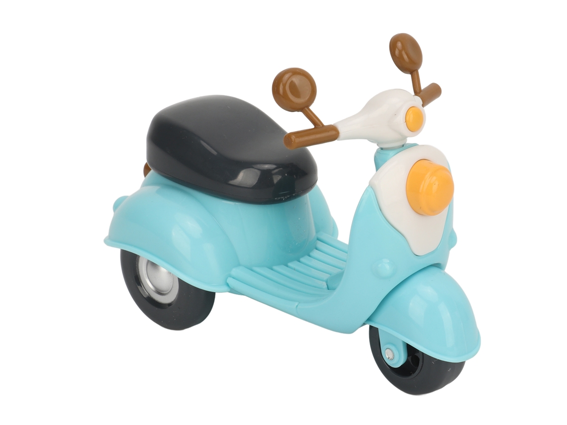 Juguete pequeño de plástico con forma de motocicleta de hámster simulado, regalo de cumpleaños