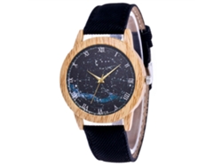 Reloj Vansvar Para Mujer De Piel Sintética Con Cristales Y Esfera Blanca Personalizada.