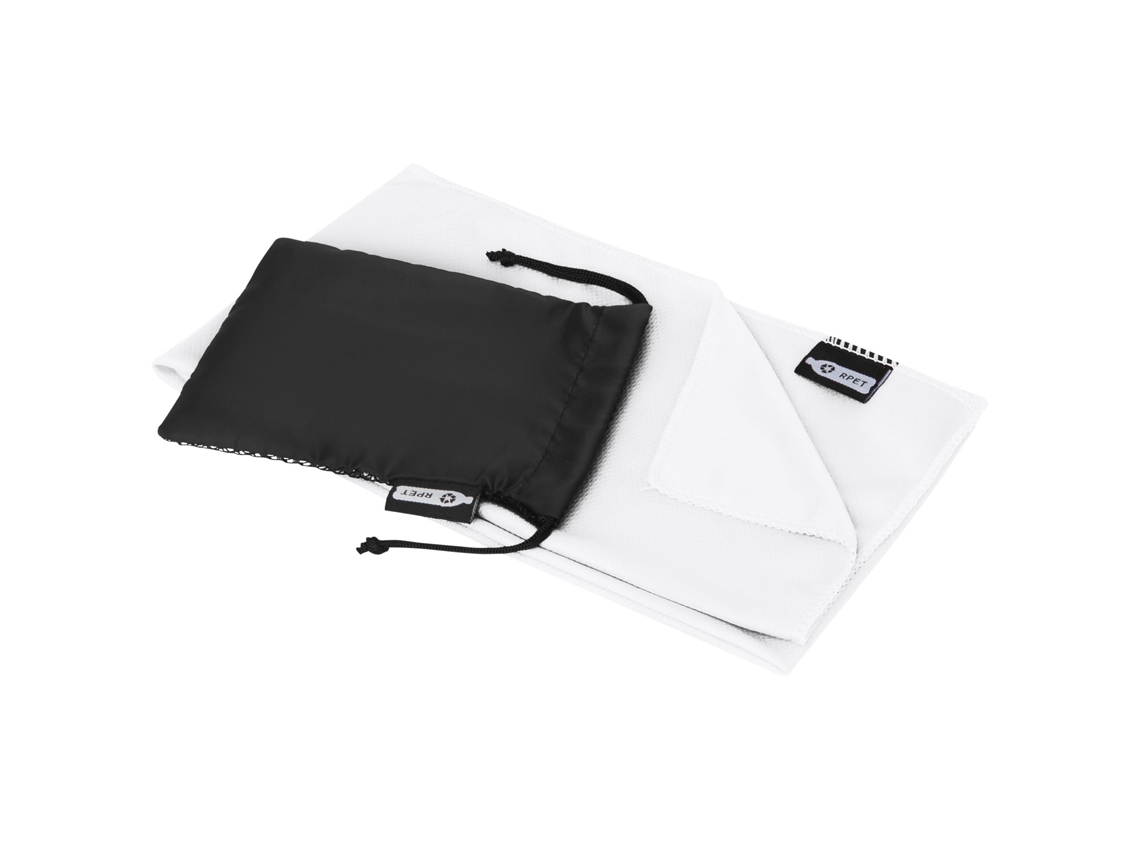 Toalla Refrescante Deportiva De Pet Reciclado Con Bolsa 80 X 30 Cm "raquel"