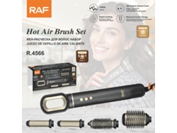 Euro Gauge Multifunción 5 En 1 Peinado Para Alisar El Cabello - Rizador - Rápido - Termostato - Cuidado Del Cabello Anion - Secador De Pelo