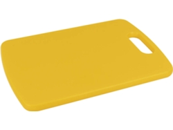 Tabla Corte Con Asa Amarillo 34X24X1.5Cm Modelo Chips