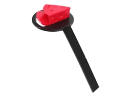 Trampa Para Ratones Reutilizable Con Tapa Giratoria Para Uso Interior Y Exterior, Con Forma De Queso.