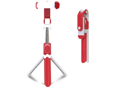 Selfie Sticks OHPA ANJ9 (iOS - Android 5.0 y superior - Universal - Rojo)