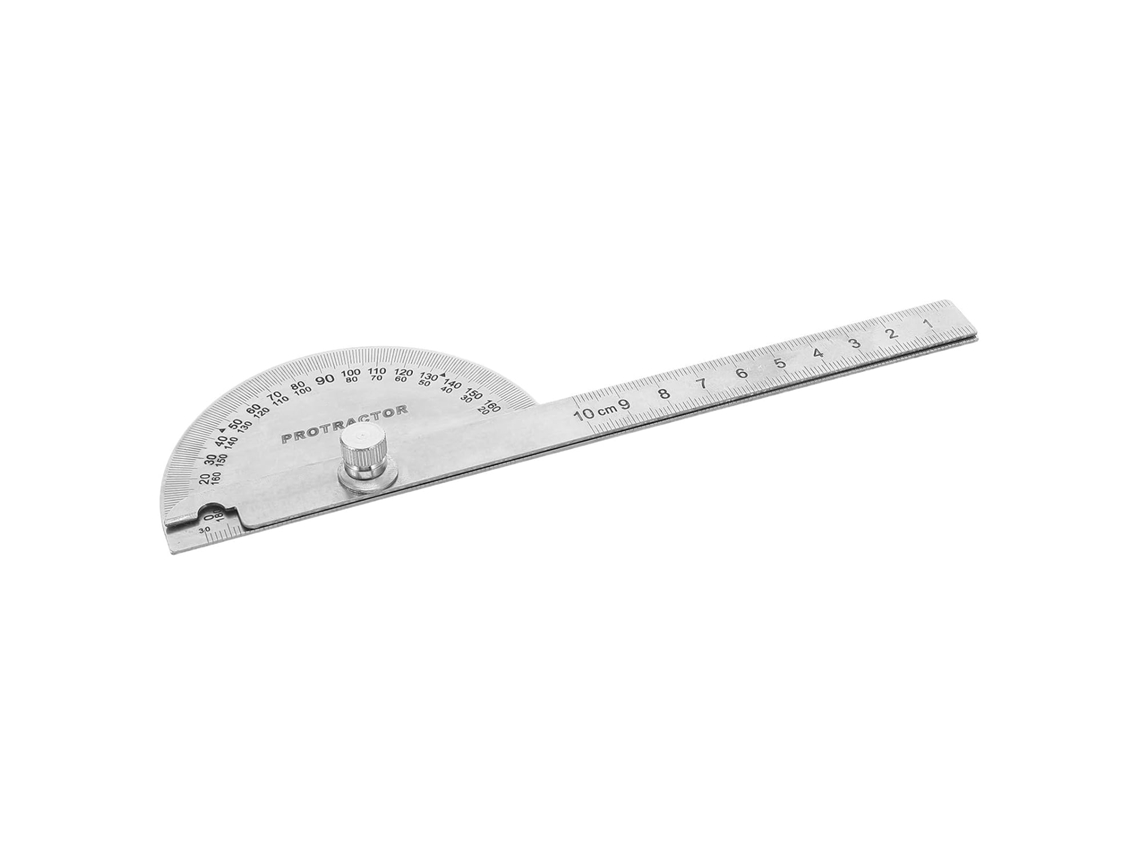 Regla Angular De Acero Inoxidable, Transportador De Ángulos De Doble Función De Precisión Para Carpinteros, Escala Clara Para Trabajos De Carpintería.