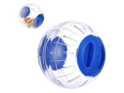 Pelota de ejercicio para hámster, plástico transparente, tamaño mini