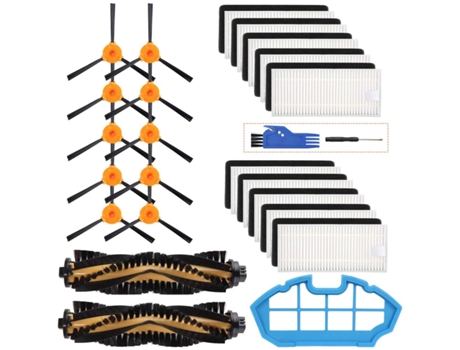Piezas de repuesto para aspiradora robótica Ecovacs Deebot N79 N79S Dn622 500 N79W N79Se, Kit de accesorios
