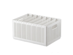 Caja de almacenamiento de ropa interior Caja de almacenamiento de 7 celdas 7 celdas