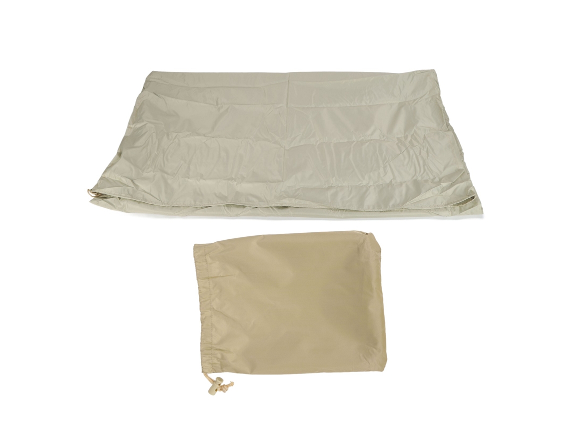 Bolsa para hojas de jardín Primerox 210d Oxford, resistente al viento y transpirable, color beige.